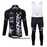 2019 Maillot Ciclismo Rock Racing SIDI Noir Manches Longues et Cuissard (2)